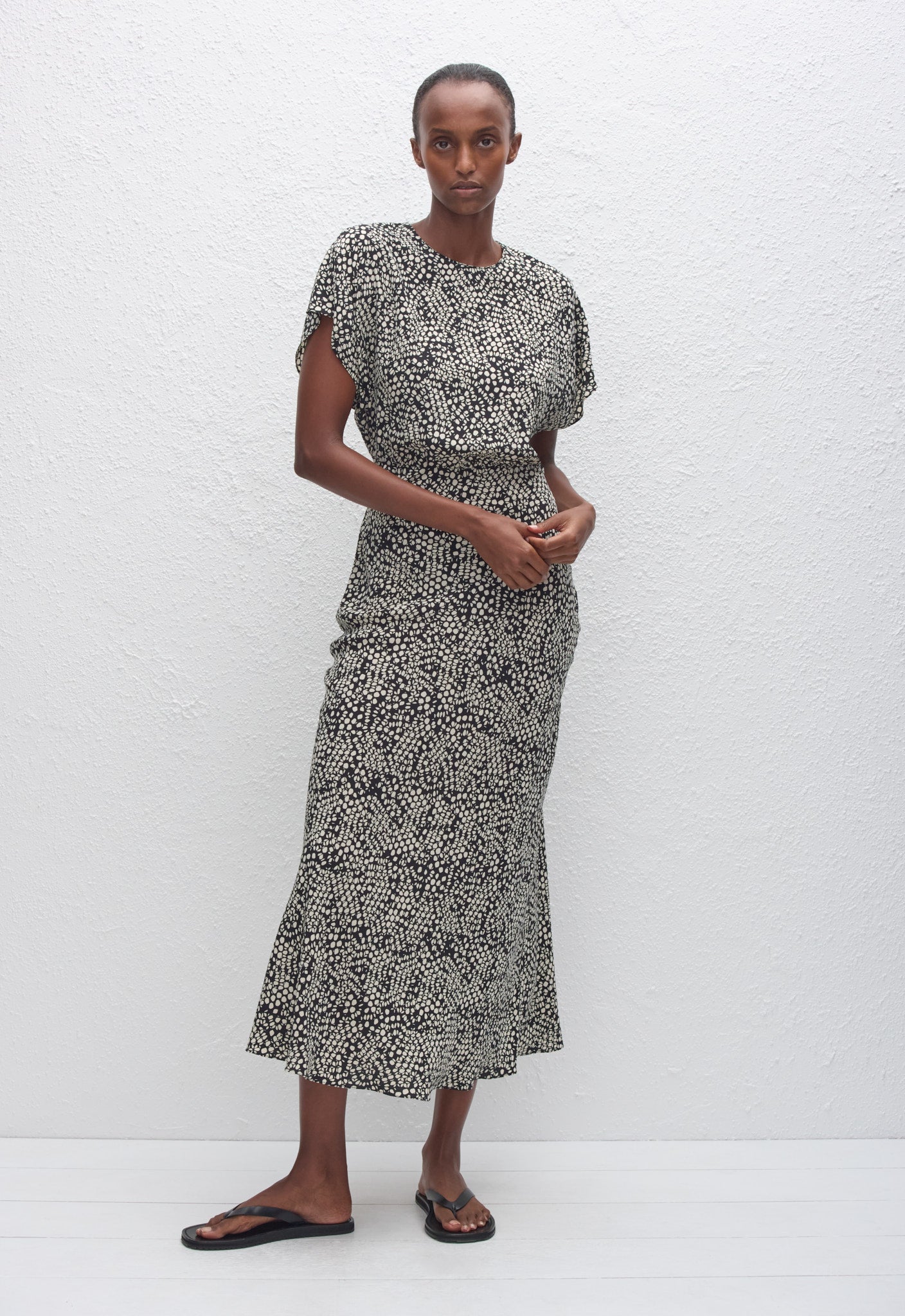 Bias Midi Tee Dress - Kyoto - Matteau