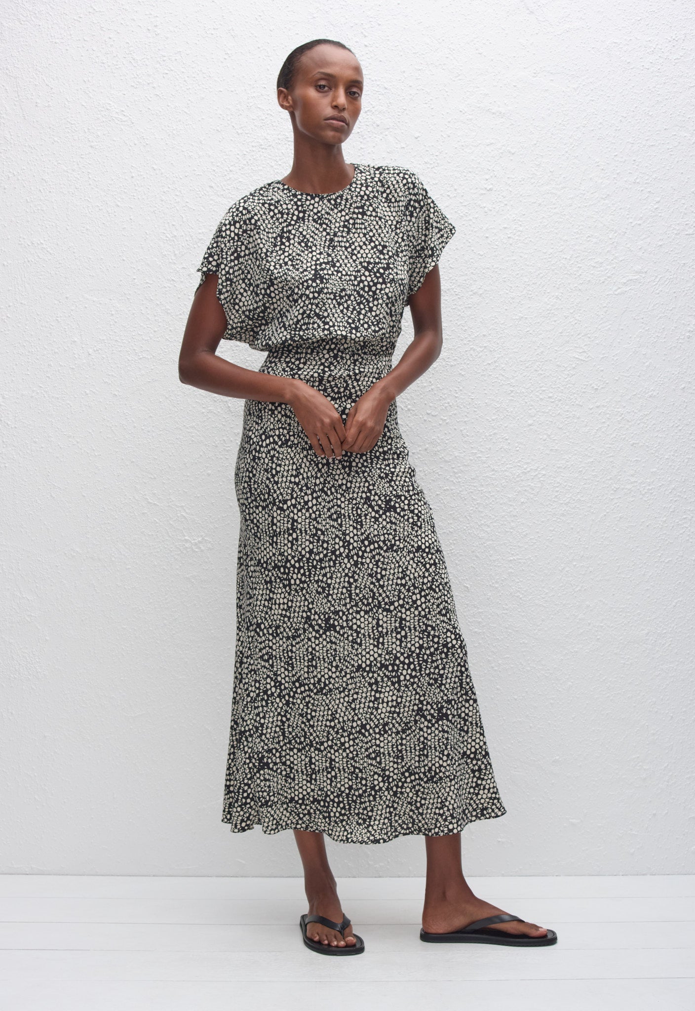 Bias Midi Tee Dress - Kyoto - Matteau