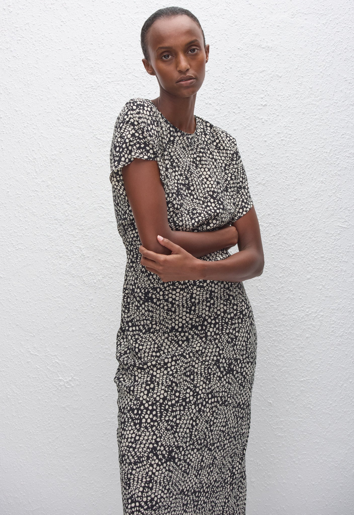 Bias Midi Tee Dress - Kyoto - Matteau
