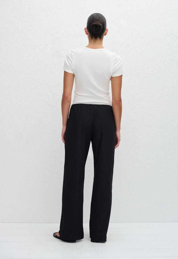 Drawcord Pant - Black - Matteau
