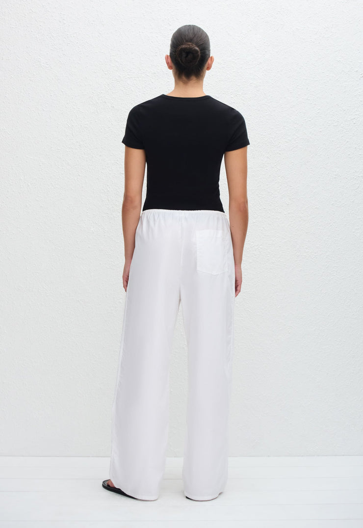 Drawcord Pant - White - Matteau