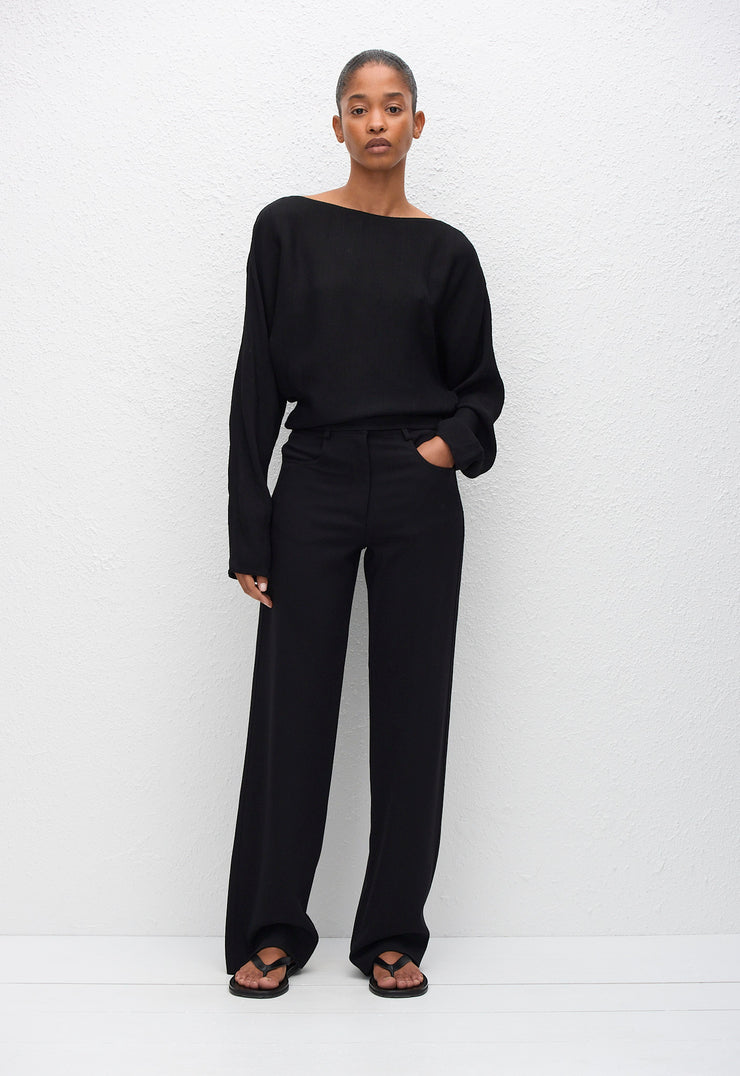 Dolman Blouse - Black - Matteau