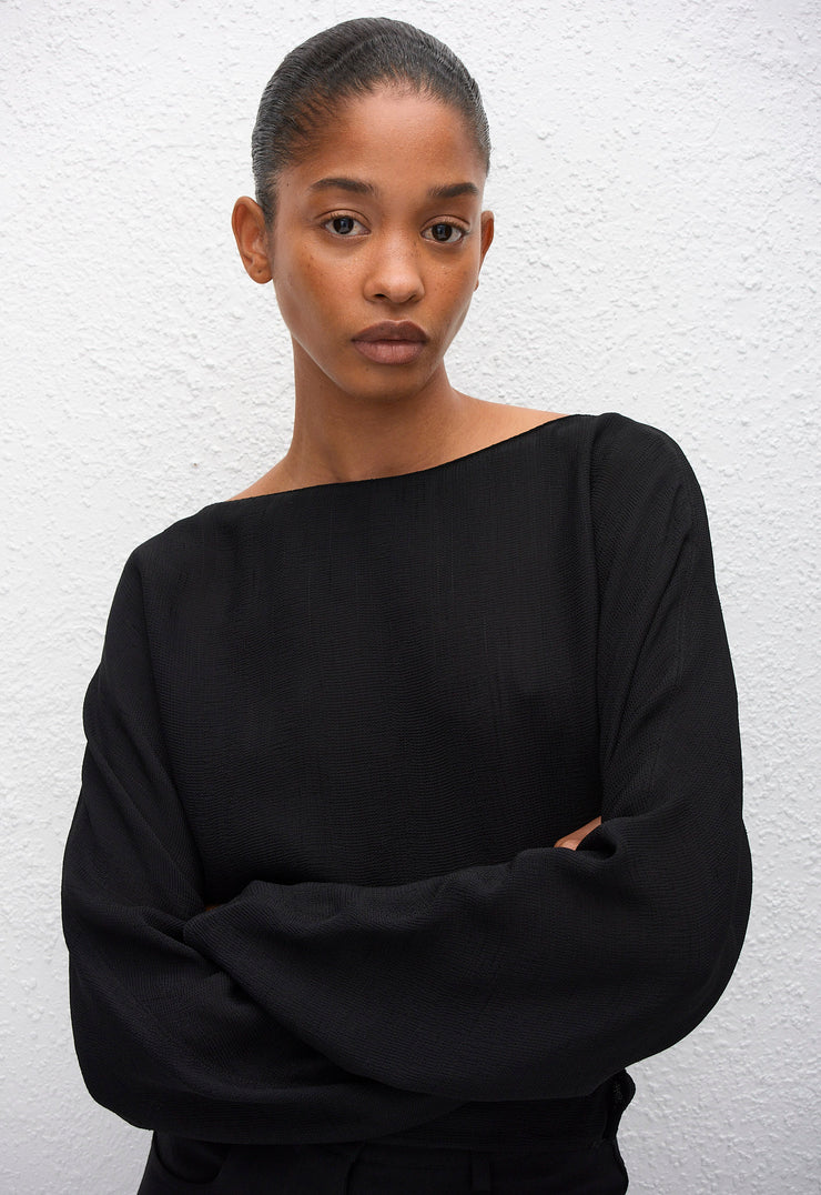 Dolman Blouse - Black - Matteau