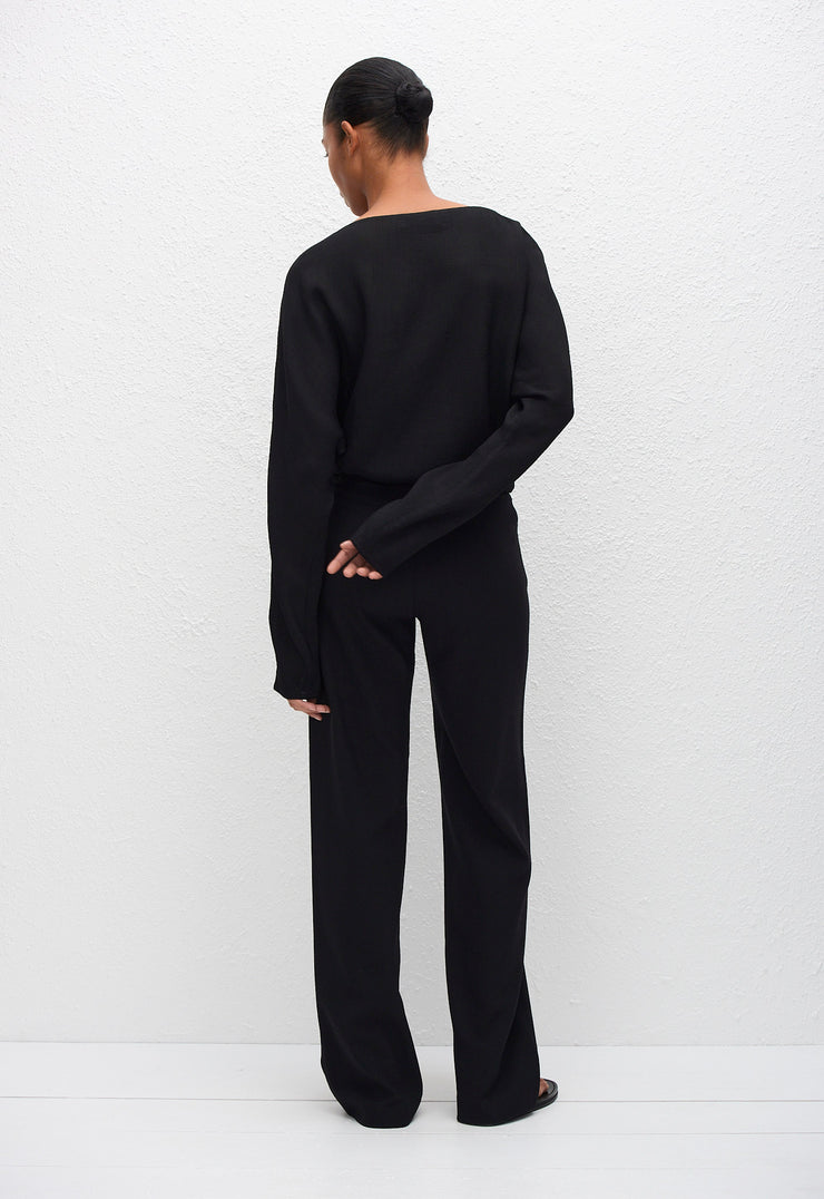 Dolman Blouse - Black - Matteau