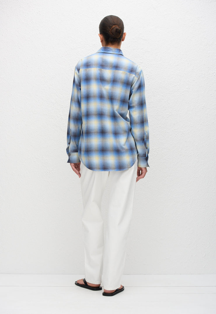 Flannel Shirt - Ocean Check - Matteau