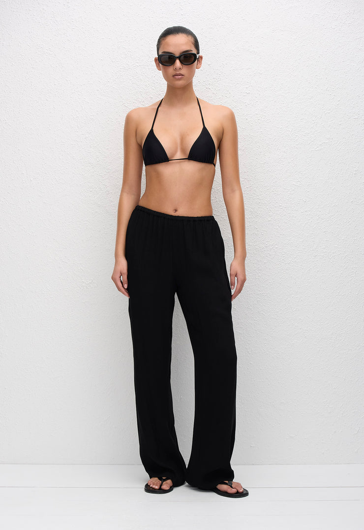 Fluid Trouser - Black - Matteau