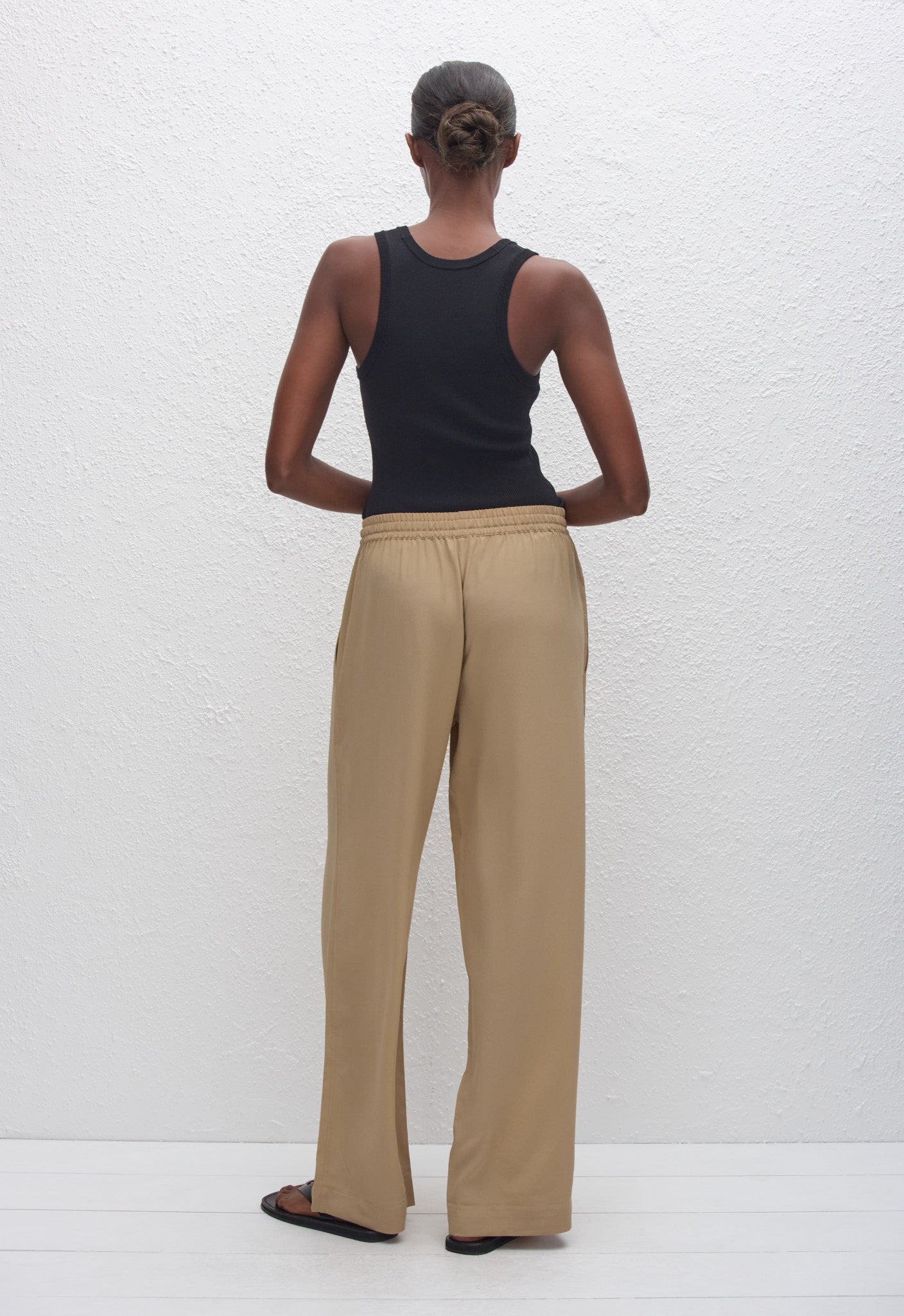 Drawstring Trouser - Stone - Matteau