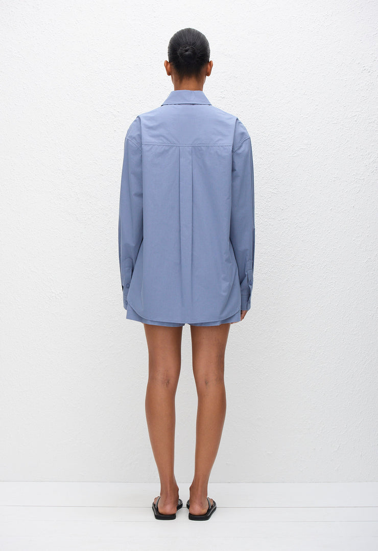 Relaxed Shirt - Steel - Matteau