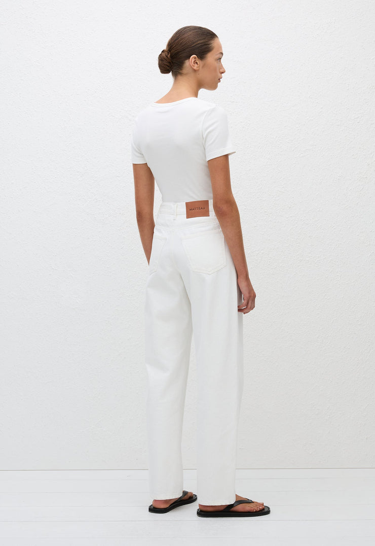 Relaxed Jean - Chalk - Matteau