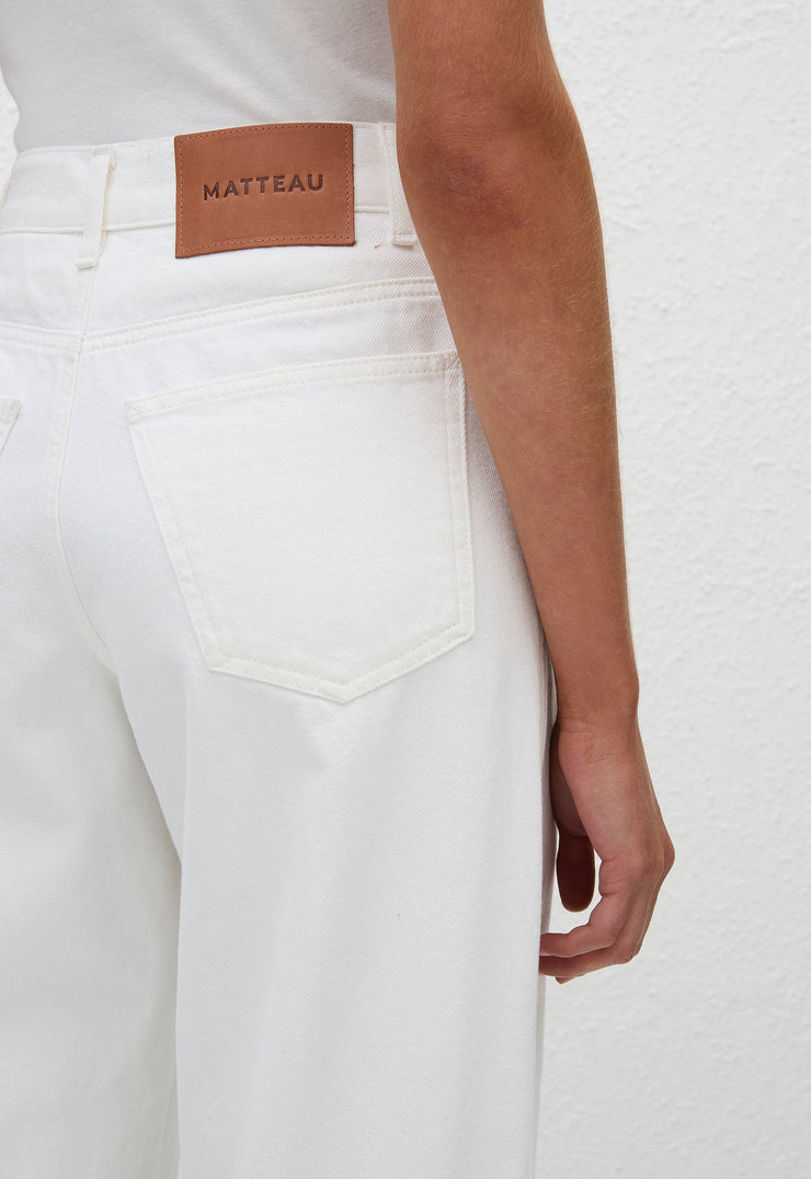 Relaxed Jean - Chalk - Matteau