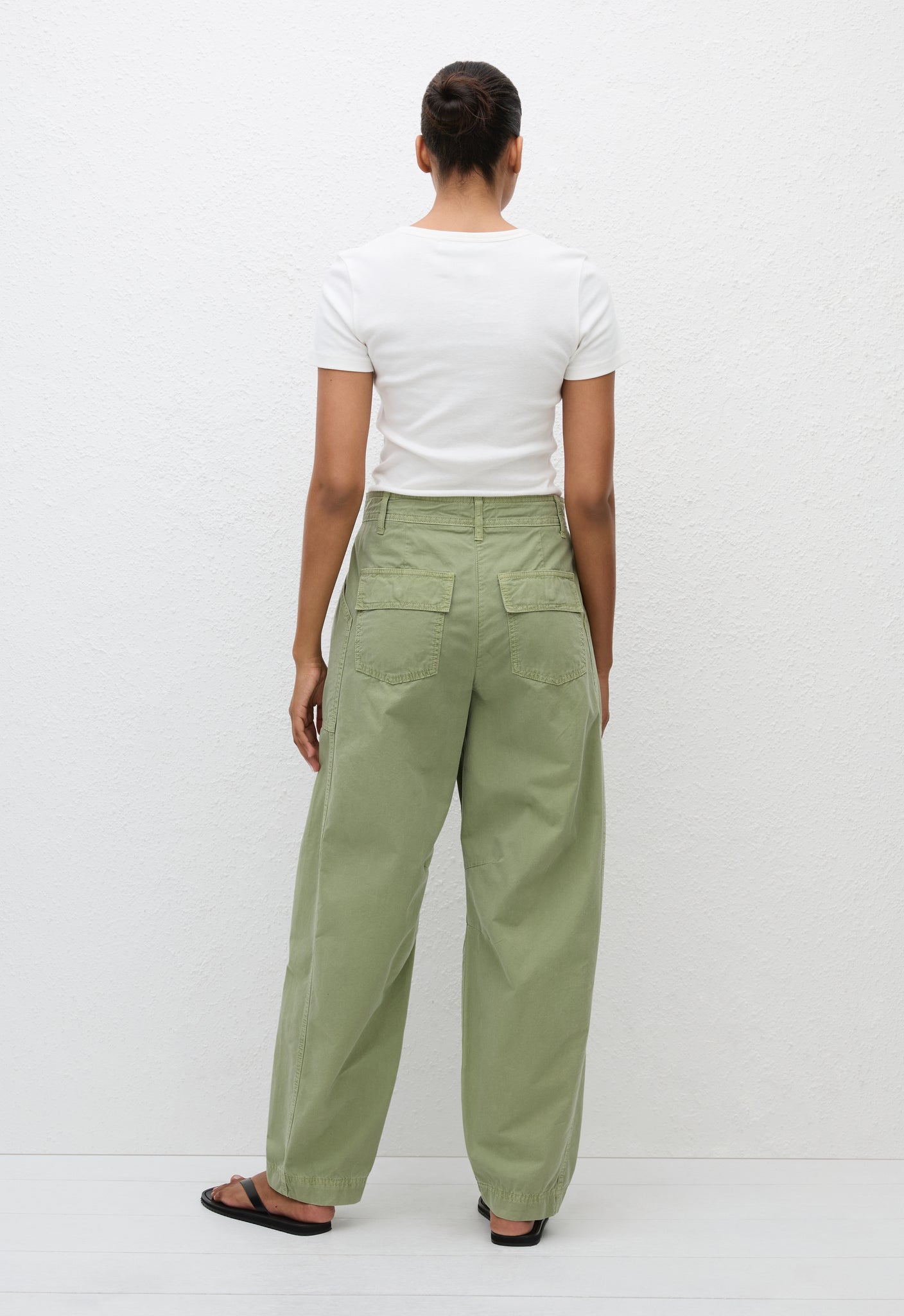 Relaxed Cargo Pant - Oregano - Matteau
