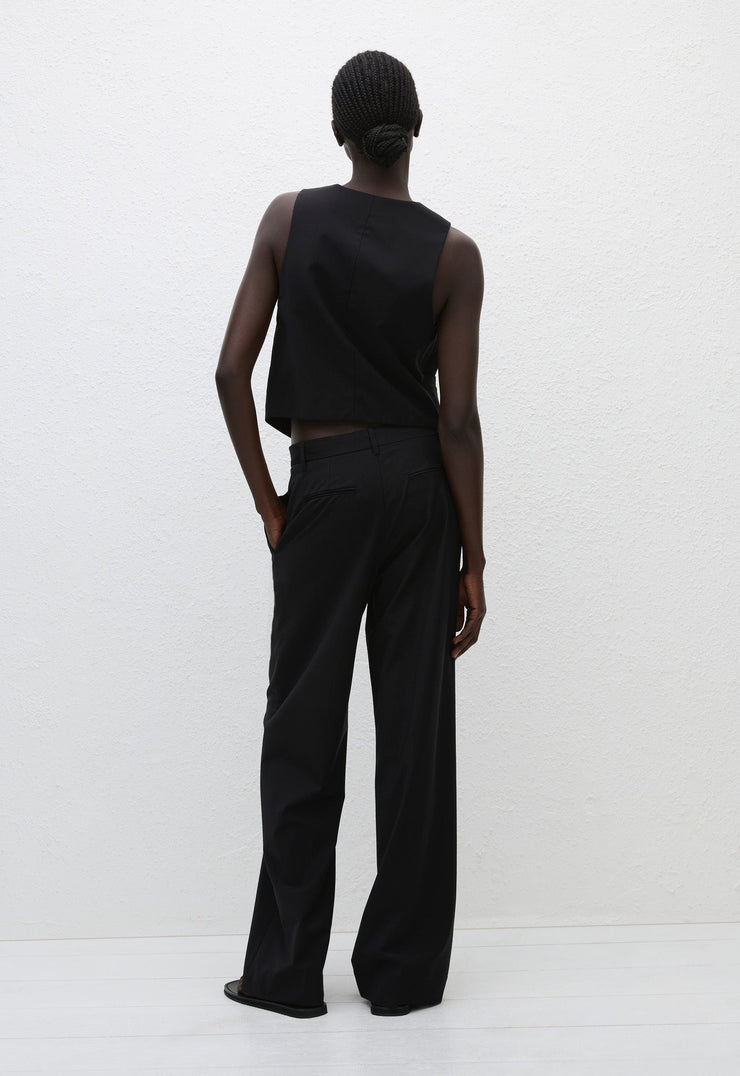 Tailored Waistcoat - Black - Matteau