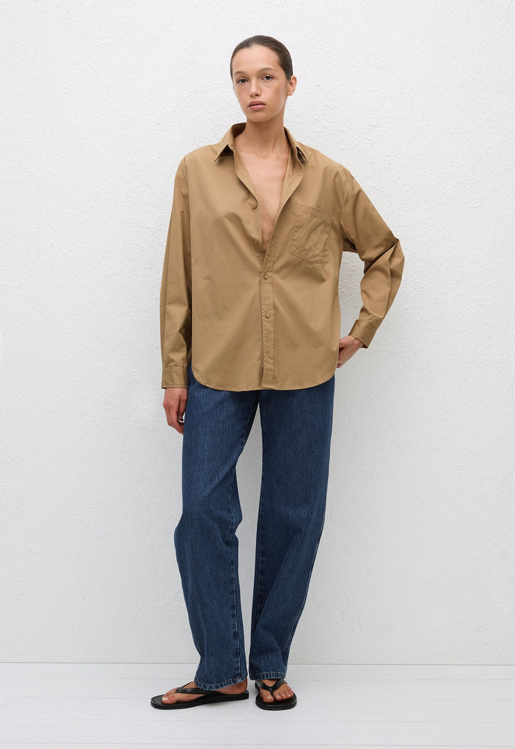 Classic Pocket Shirt - Stone - Matteau