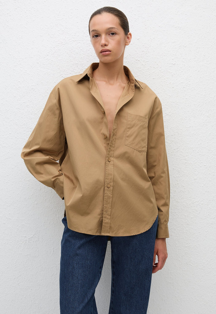Classic Pocket Shirt - Stone - Matteau