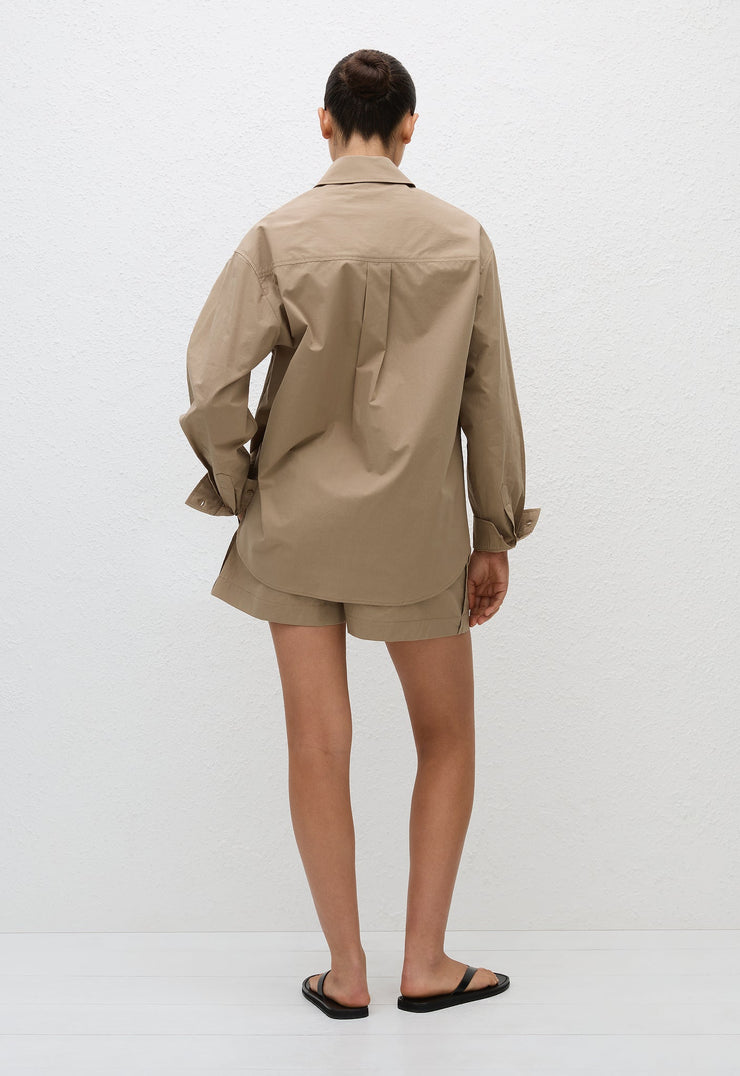 Relaxed Shirt - Stone - Matteau