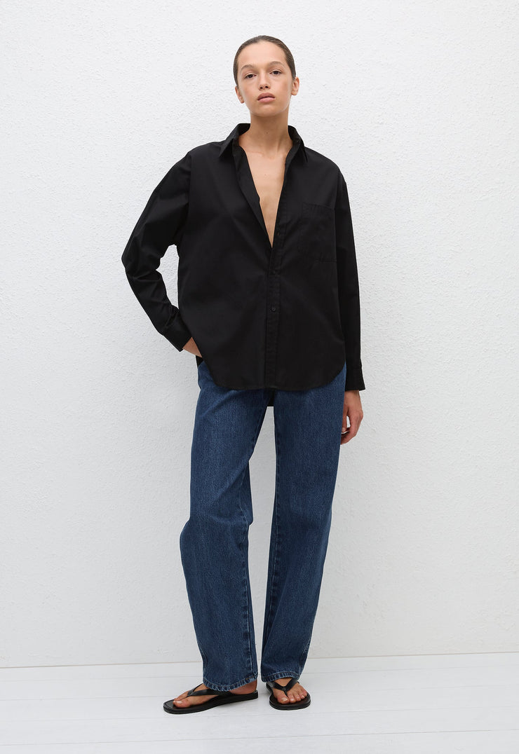 Classic Pocket Shirt - Black - Matteau