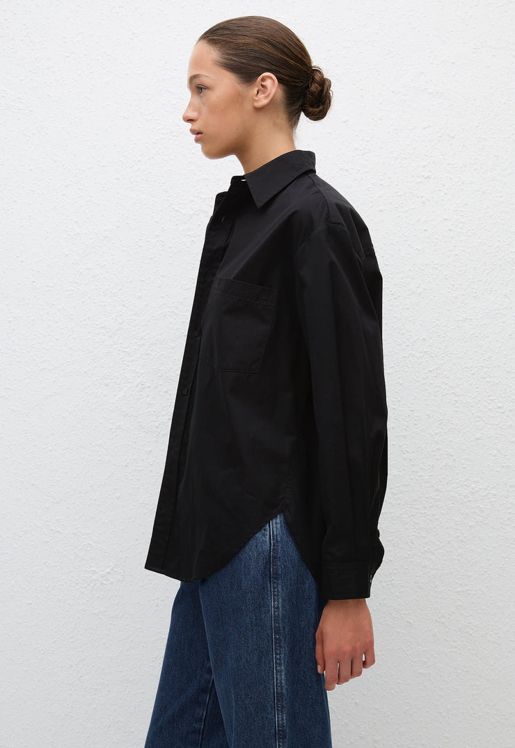 Classic Pocket Shirt - Black - Matteau