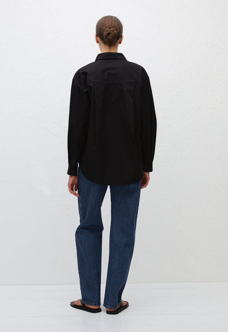 Classic Pocket Shirt - Black - Matteau