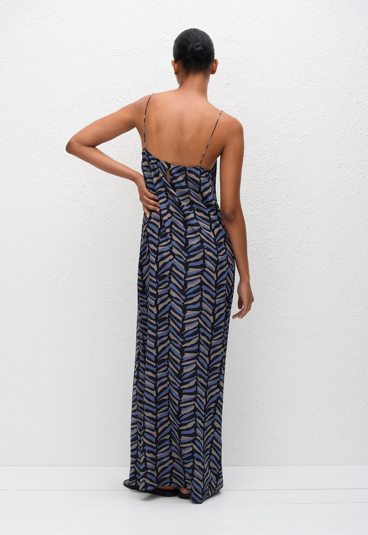 Square Cami Midi Dress - Palermo - Matteau