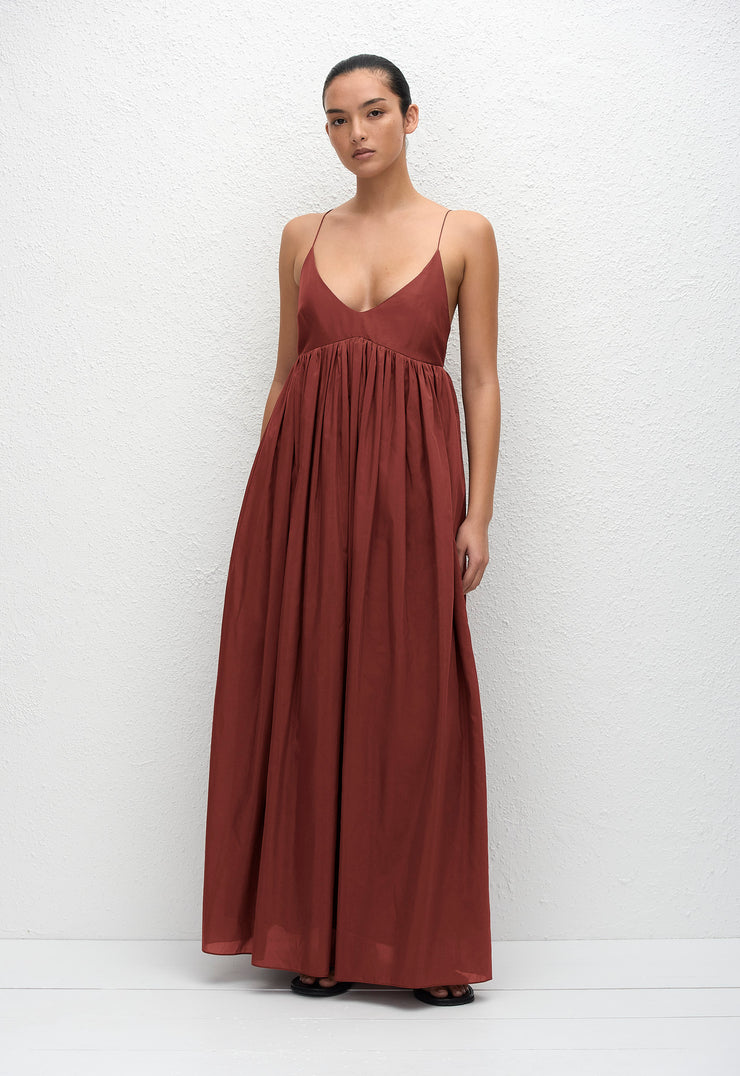 Voluminous Bralette Dress - Maroc - Matteau