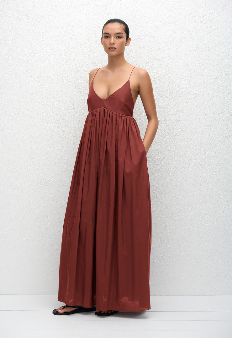 Voluminous Bralette Dress - Maroc - Matteau