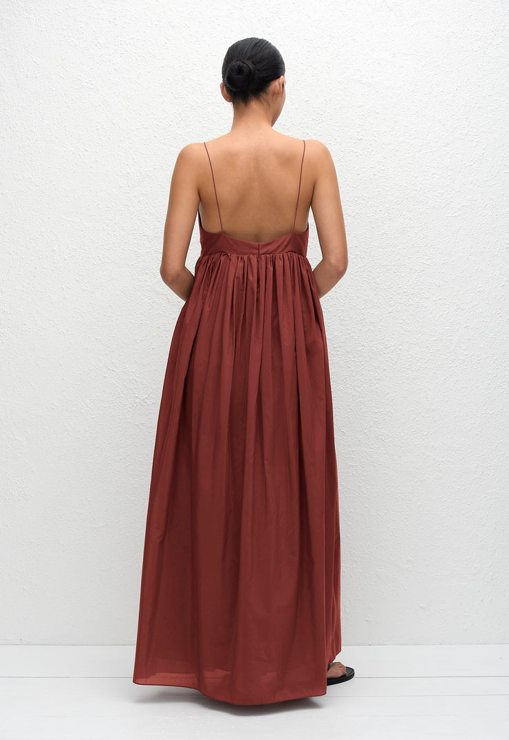 Voluminous Bralette Dress - Maroc - Matteau