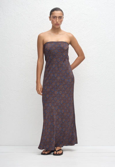 Bias Column Dress - Marrakesh - Matteau