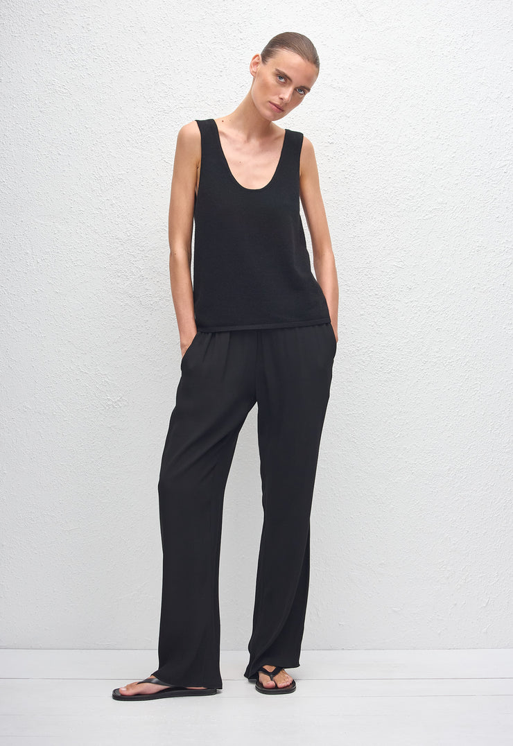 Cashmere Tank - Black - Matteau