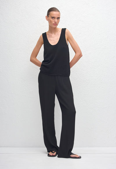 Cashmere Tank - Black - Matteau
