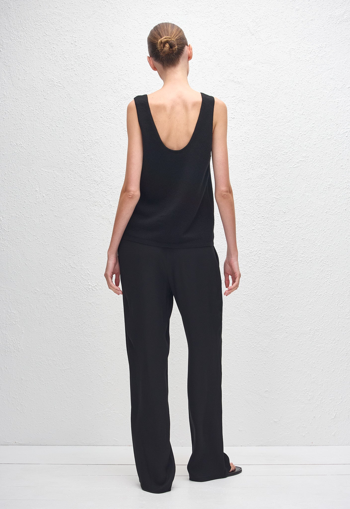 Cashmere Tank - Black - Matteau