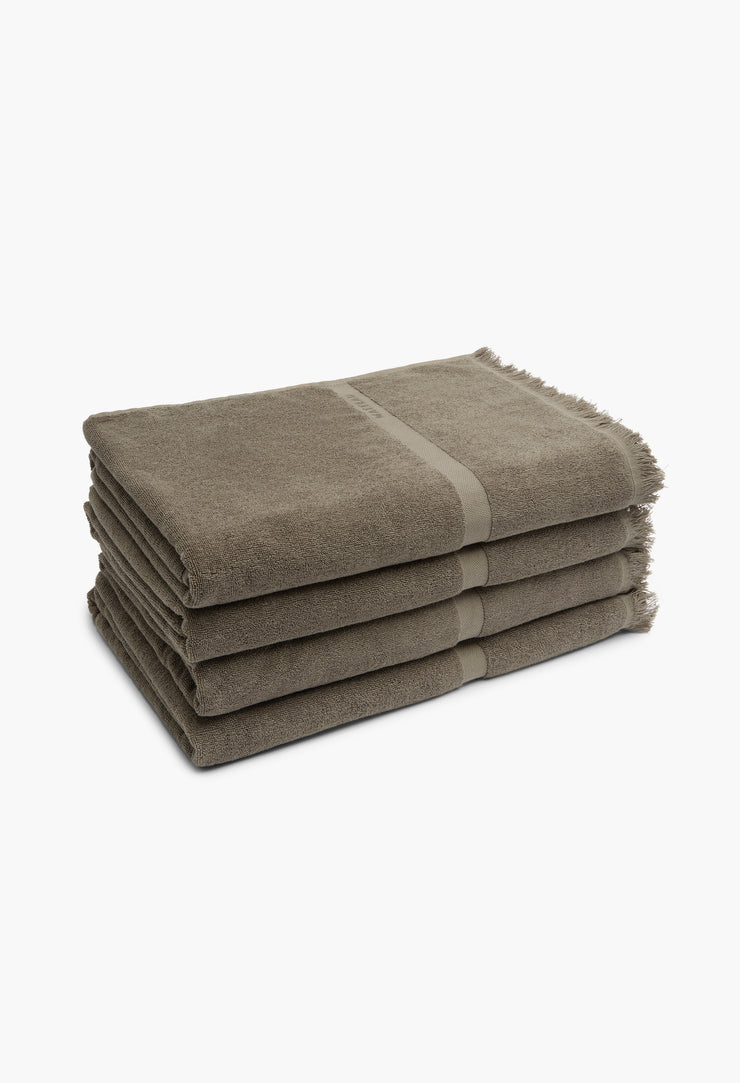 Classic Beach Towel - Taupe - Matteau