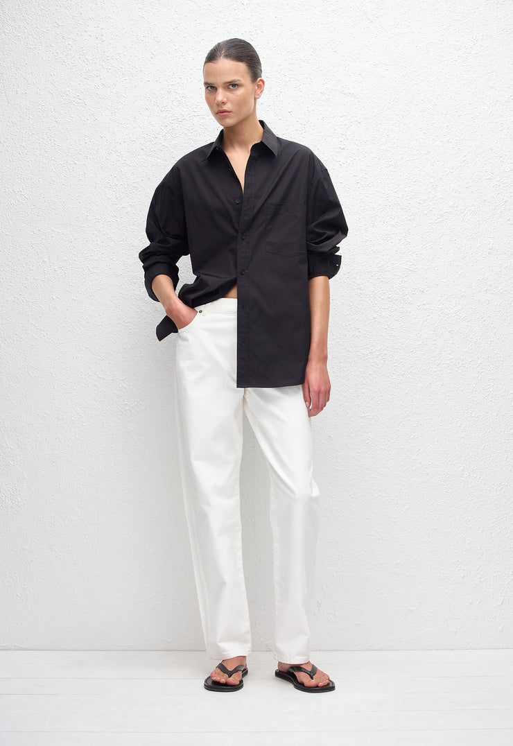 Classic Pocket Shirt - Black - Matteau