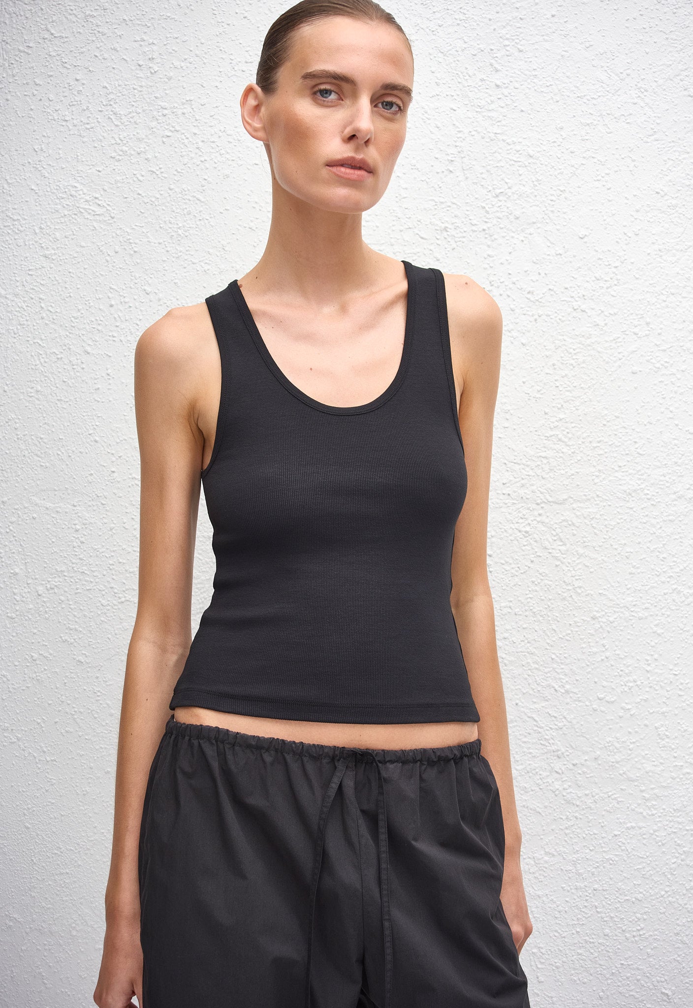 Classic Rib Tank - Black - Matteau
