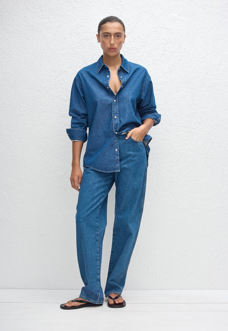 Denim Shirt - Classic Wash - Matteau