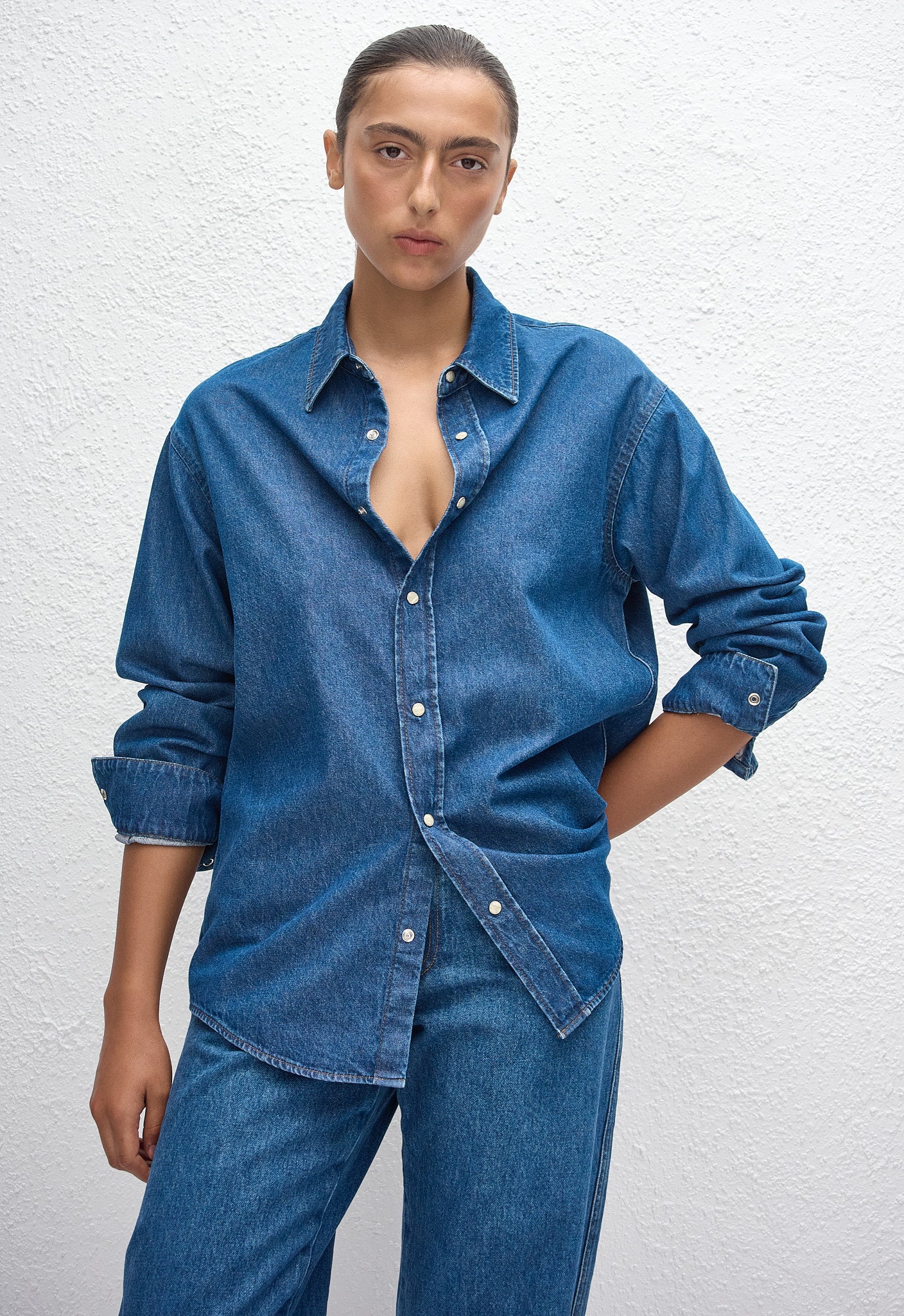 Denim Shirt - Classic Wash - Matteau