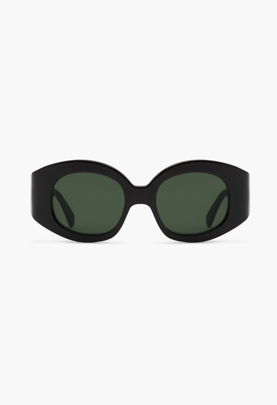 Eclipse - Black (Green Lens) - Matteau