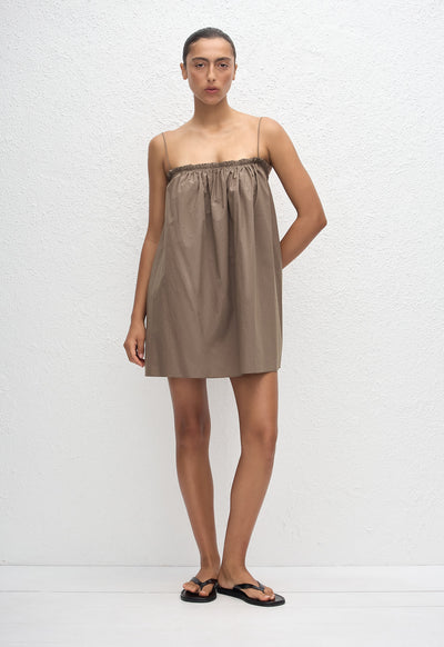 Frill Cami Mini Dress - Birch - Matteau