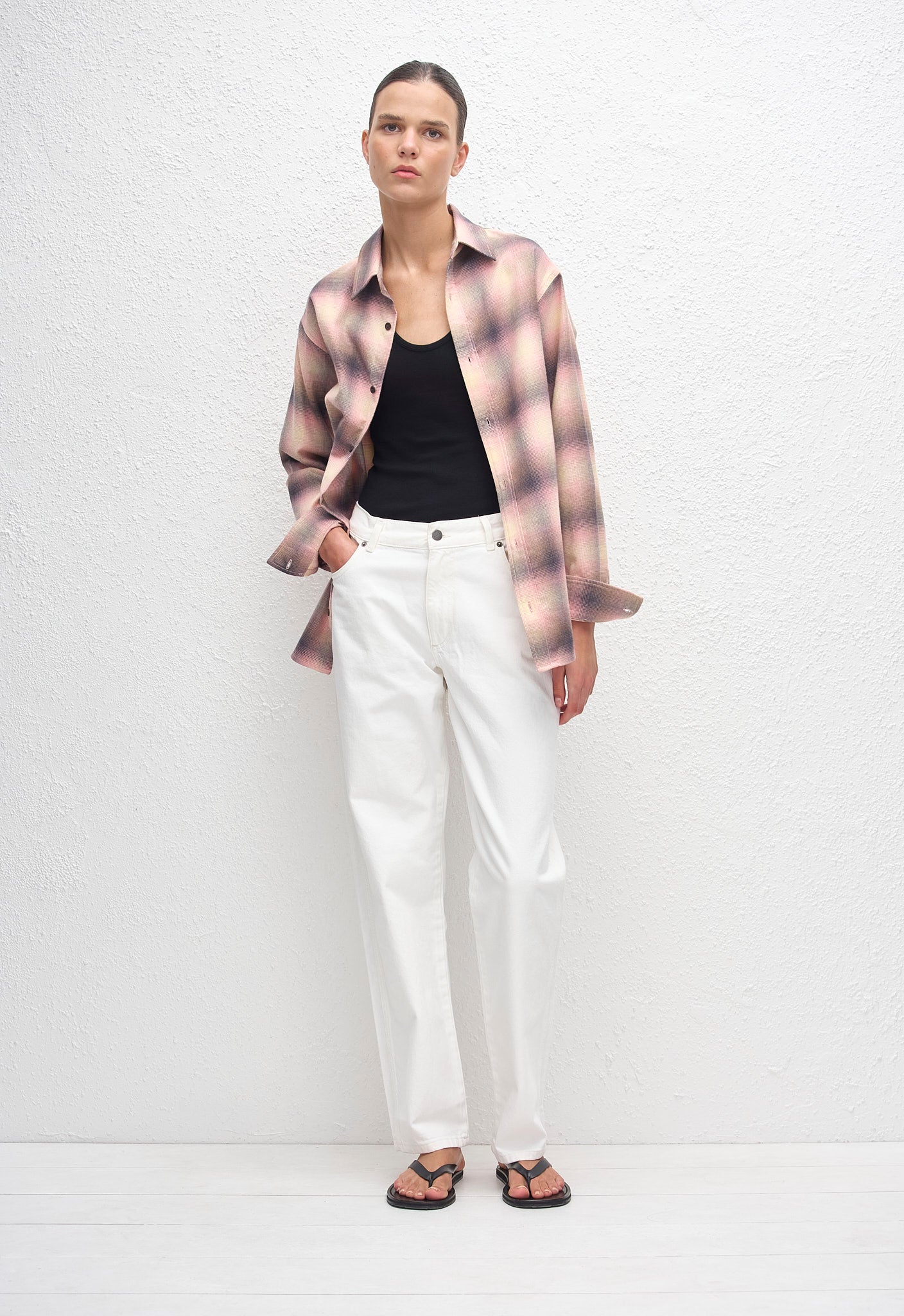Flannel Shirt - Coral - Matteau
