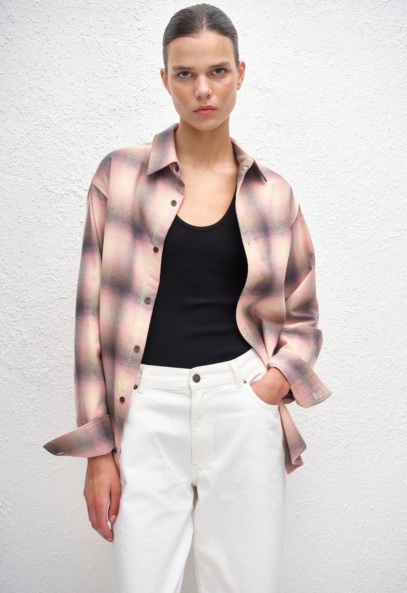 Flannel Shirt - Coral - Matteau