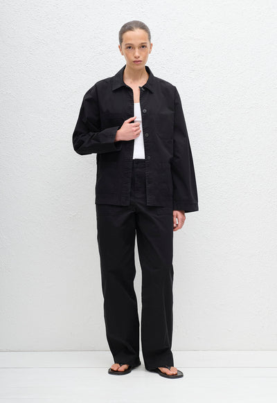Fisherman Jacket - Black - Matteau