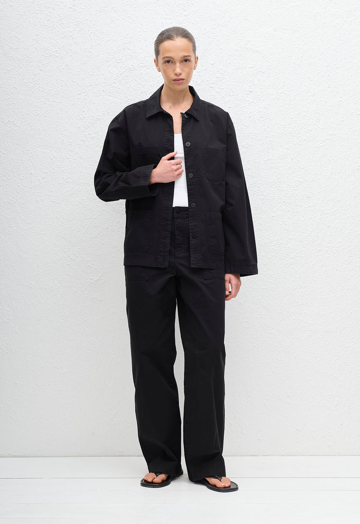 Fisherman Jacket - Black - Matteau