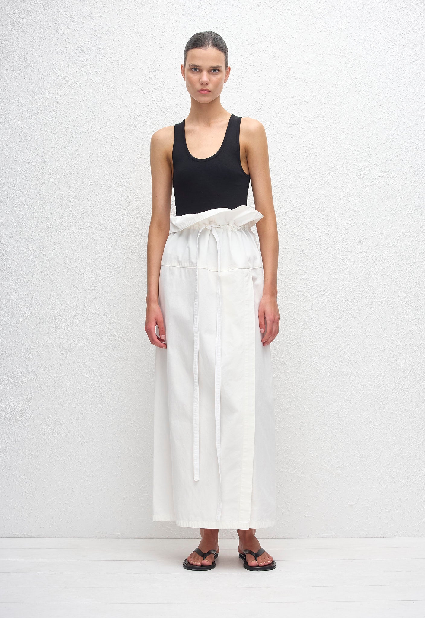 Fisherman Skirt - White - Matteau