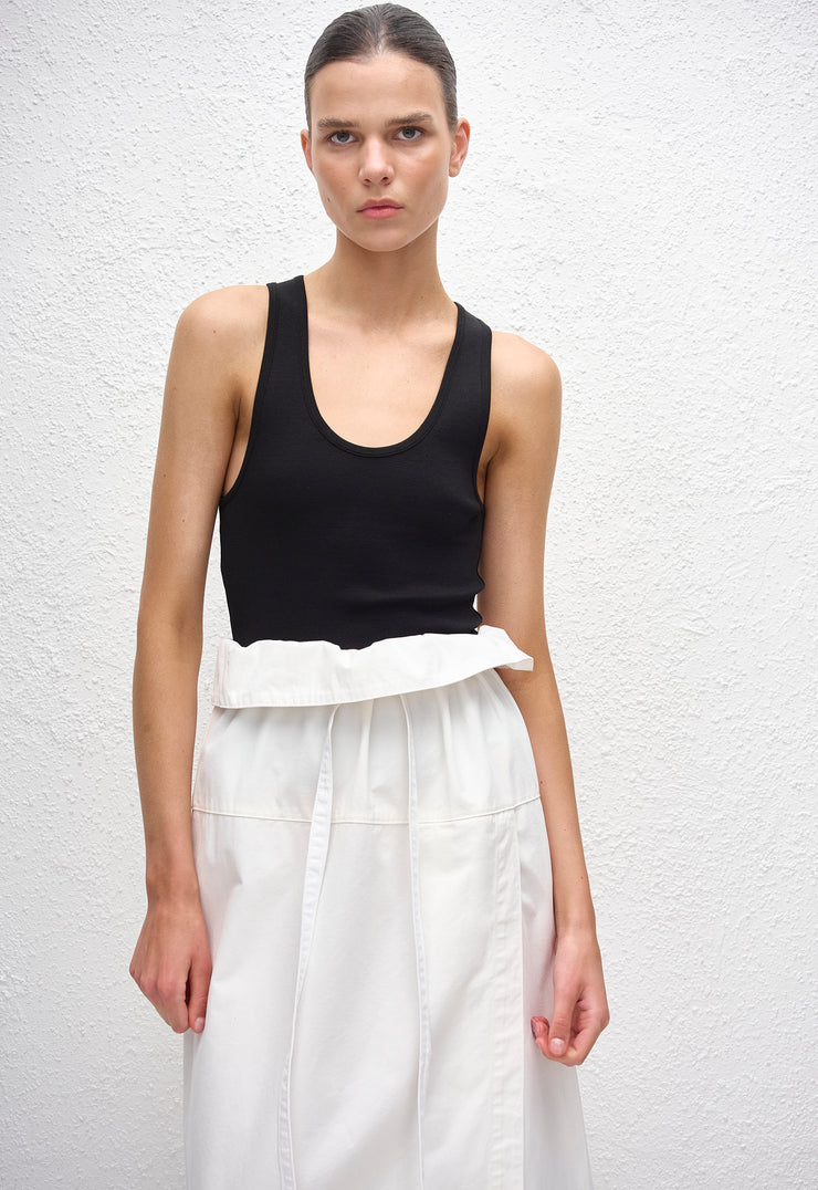 Fisherman Skirt - White - Matteau