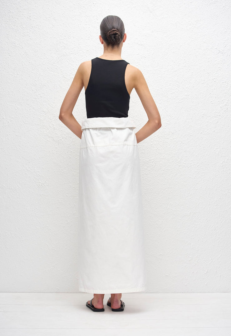 Fisherman Skirt - White - Matteau