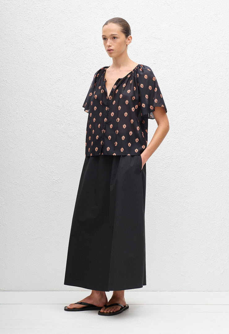 Gathered Blouse - Vida - Matteau