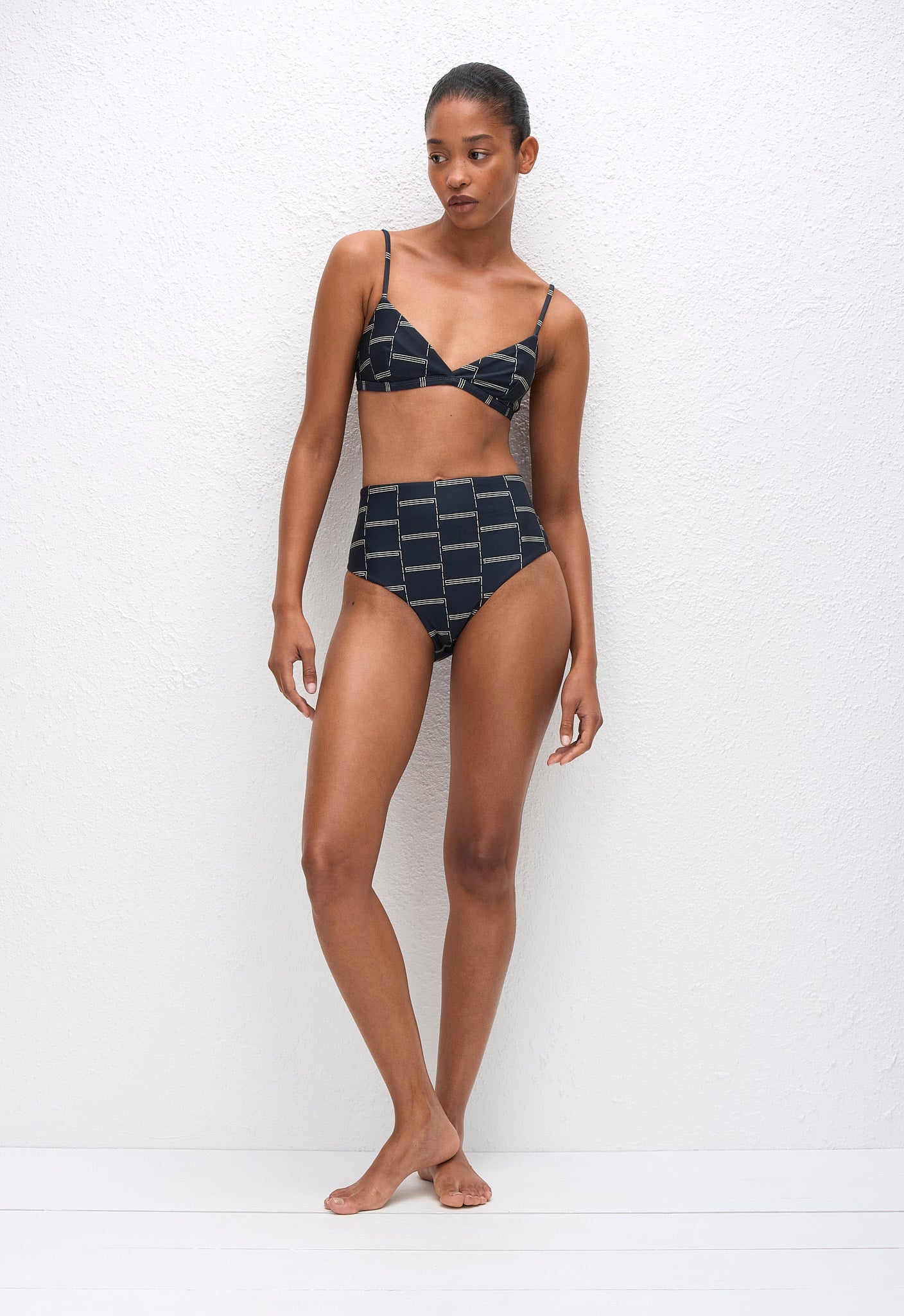 Tri Crop Top - Bamboo - Matteau