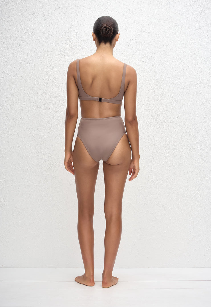 Nineties Crop Top - Clay - Matteau