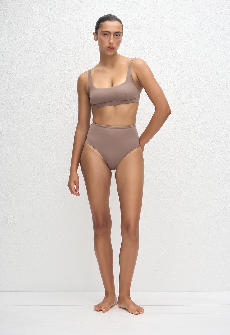 High Waist Brief - Clay - Matteau