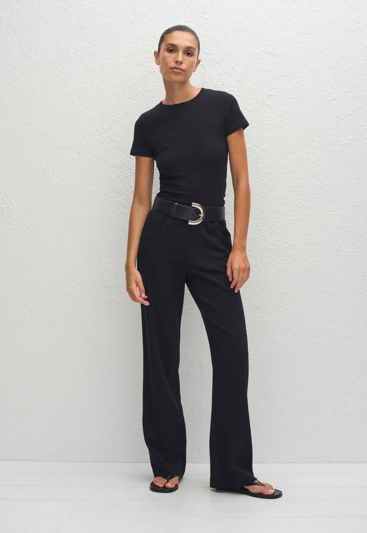 Half Moon Belt - Black Silver - Matteau