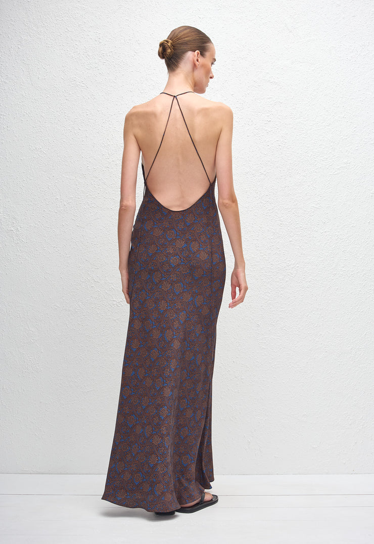Low Back Halter Dress - Marrakesh - Matteau